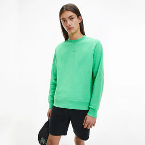 Calvin Klein pánská zelená mikina - M (LYQ)